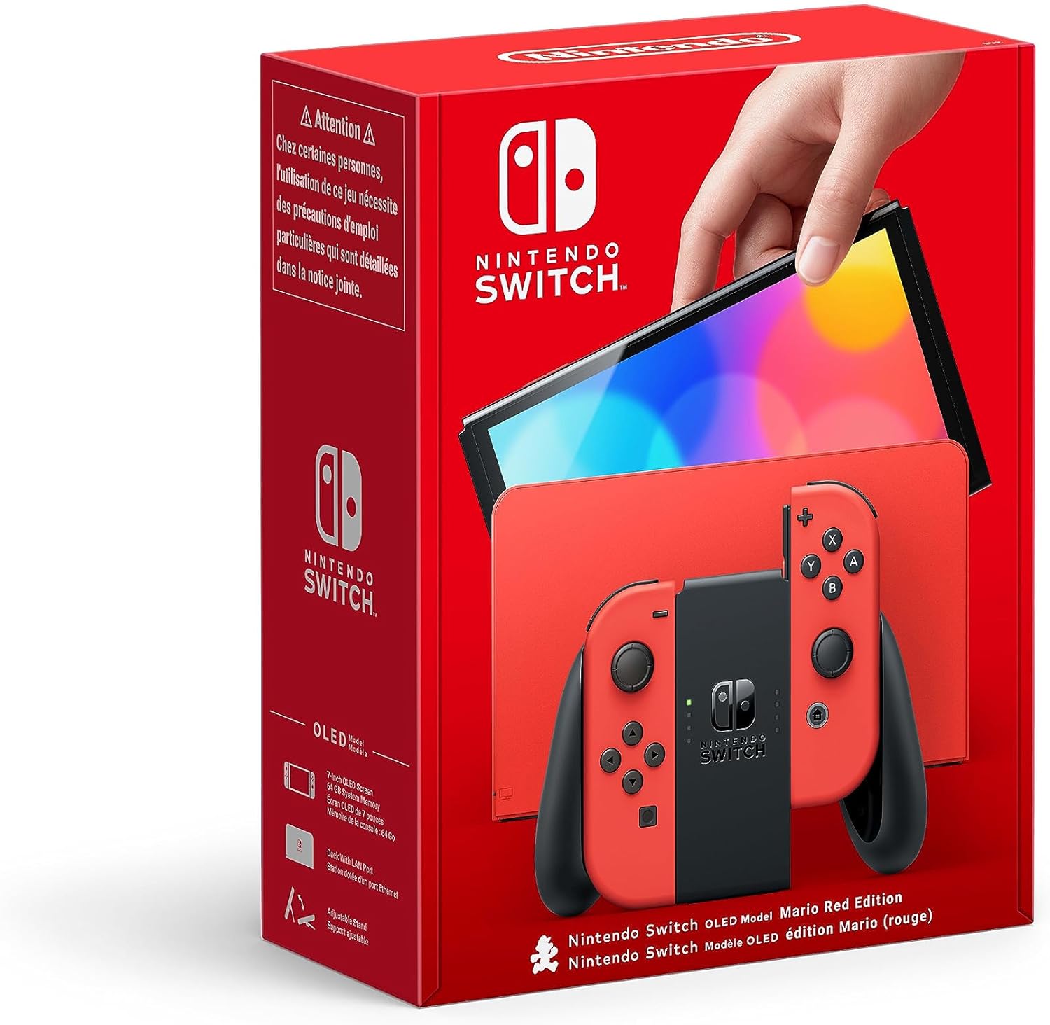 Nintendo Switch (OLED Model) Mario Red Edition image 0 Nintendo Switch (OLED Model) Mario Red Edition image 0